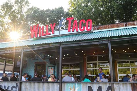 Willy taco - Taco Local is a Latin American Street Food Restaurant with a focus on tacos and tapas. We serve lunch and dinner Tuesday through Saturday as well as providing off site catering options. Call for reservations, or click the ‘reserve a table’ button to make reservations online.